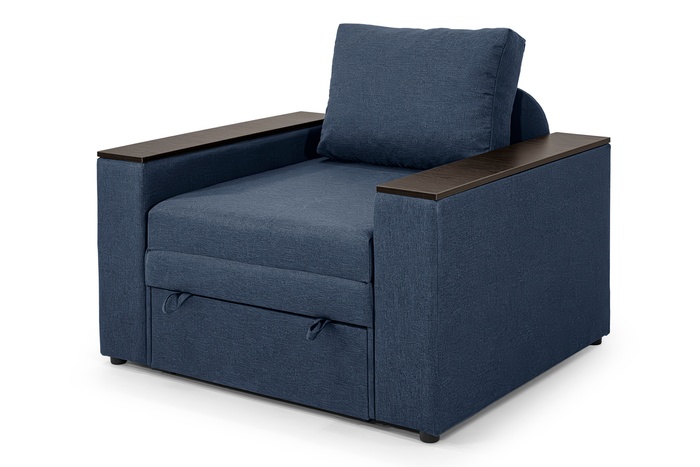 Диван-крісло Кубус 80 (синій, 120х97 см) ІМІ dkbs80-sn-16 фото