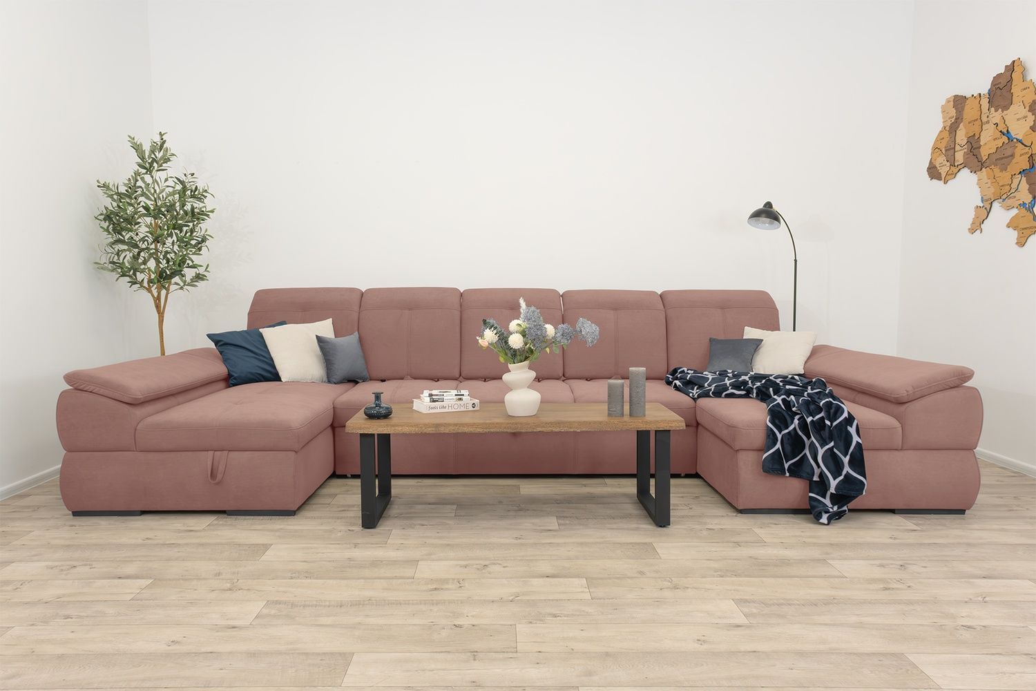 Кутовий диван Денвер П3 (400 &times; 195 см, персиковий) IMI Premium kdnvr-p3-pl-5 фото