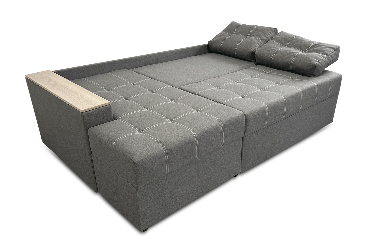 Кутовий диван Сіті (Сірий, 240х150 см) IMI kct-sn-8 фото