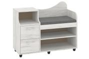 Тумба для взуття Harnex (93 &times; 38 &times; 75,5 см, крафт і сірий) ph-tmb-vz-b2-krft-sr фото