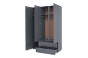 Шафа Інтегріс-6 (137х52х208 см, графіт) vrt-sh-l-sh3-grf фото 6