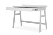 Стол письменный Мечта-4 (109,6 &times; 55 &times; 81 см, бело-серый) vr-stl-ps-mnttn-bl-sr фото 3