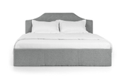 Ліжко Моніка 160х200 (Світло-сірий, ламелі, матрац, ніша) lmnk160x200ss фото 6