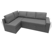 Угловой диван Майами (Серый, 240х150 см) IMI kmjm-sn-8 фото 2