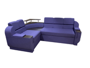 Комплект кутовий диван Меркурій з пуфом (Фіолетовий, 255х185 см) IMI kmrc-sn-13-p фото 5