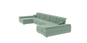 Кутовий диван Денвер П3 (сіро-зелений, 400х170 см) dp3sz фото 1