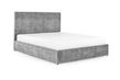 Ліжко Лаванда 140х200 (Світло-сірий, велюр, підйомний механізм, ніша) IMI lvnd140x200ssp фото