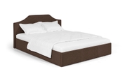 Ліжко Моніка 160х200 (Коричневий, ламелі, матрац, ніша) lmnk160x200kor фото 2