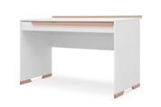 Стол письменный Утро-6 (120 &times; 60 &times; 76,3 см, бело-буковый) vr-stl-ps-stl-bl-bkv фото 1