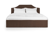 Кровать Моника 160х200 (Коричневый, ламели, матрас, ниша) lmnk160x200kor фото 6