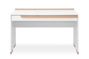 Стол письменный Утро-6 (120 &times; 60 &times; 76,3 см, бело-буковый) vr-stl-ps-stl-bl-bkv фото 3