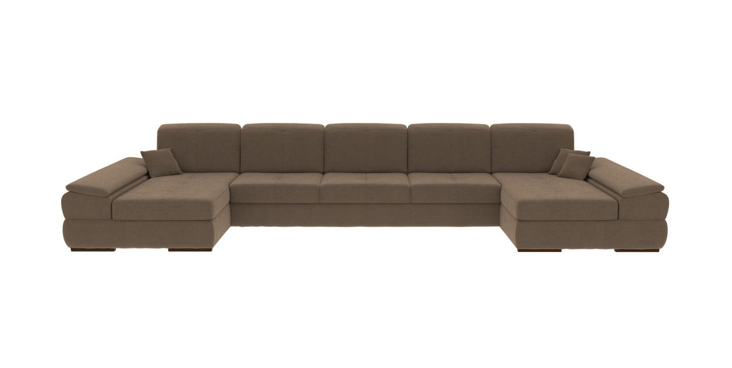 Кутовий диван Денвер П3 (Коричневий, 400х170 см) dp3k фото