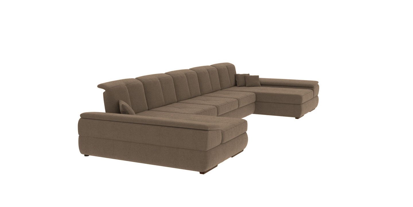 Кутовий диван Денвер П3 (Коричневий, 400х170 см) dp3k фото
