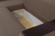 Угловой диван Осака (бежевый, 250х170 см) IMI Premium ksk-sn-21 фото 8