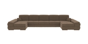 Кутовий диван Денвер П3 (Коричневий, 400х170 см) dp3k фото 2