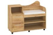 Тумба для взуття Harnex (93 &times; 38 &times; 75,5 см, тахо і білий) ph-tmb-vz-b2-th-bl фото