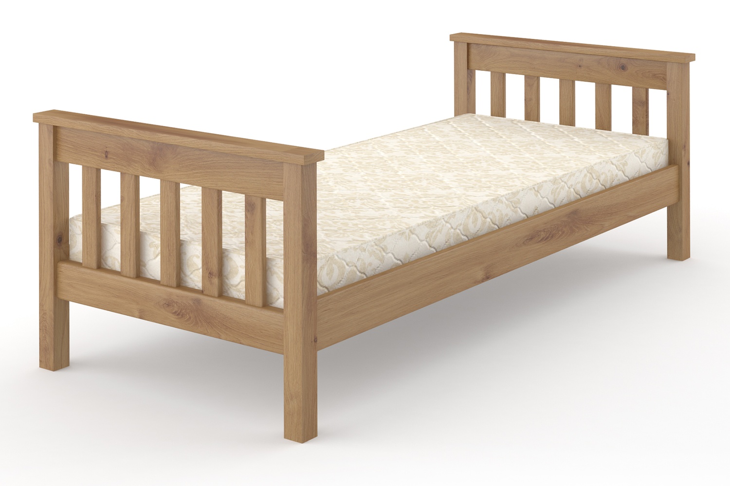 Кровать односпальная Санта-Фе Литл (Skandynaviya) 80х190 см skndnv-ltl-80x190f фото