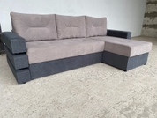 Угловой диван Шелби (250х155 см) kshlb-bej-sir фото 5