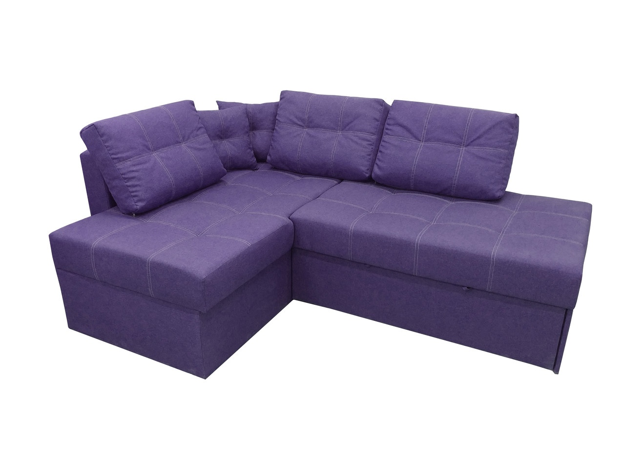 Угловой диван Франклин (фиолетовый, 225х165 см) IMI kfrn-sn-13 фото