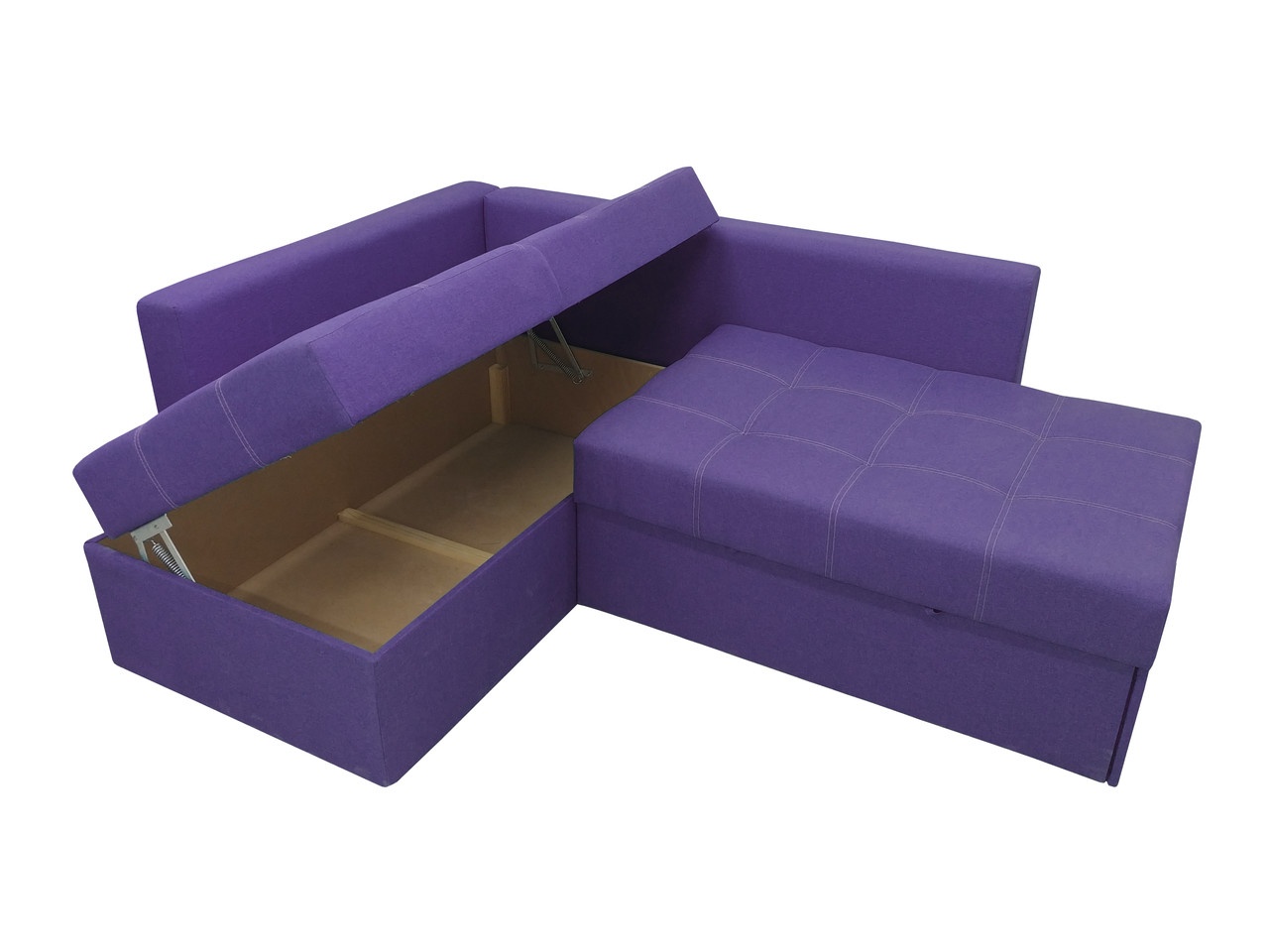 Угловой диван Франклин (фиолетовый, 225х165 см) IMI kfrn-sn-13 фото
