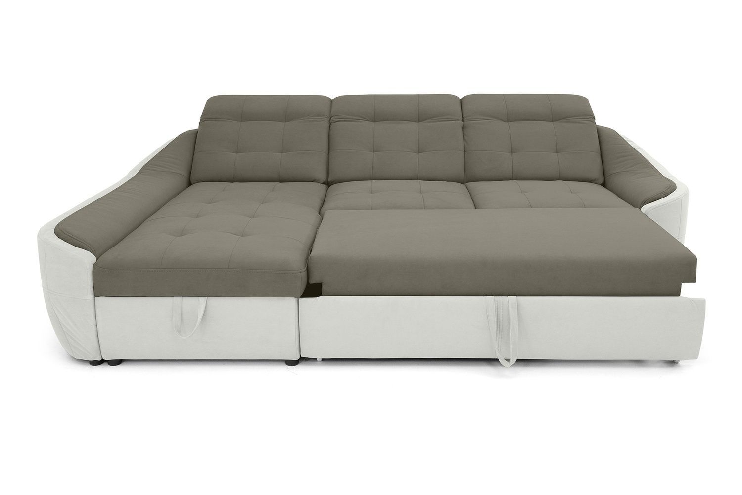 Кутовий диван Спейс АМ (270 &times; 180 см, бежевий з молочним) IMI Premium kspsAM-ll-09-01 фото
