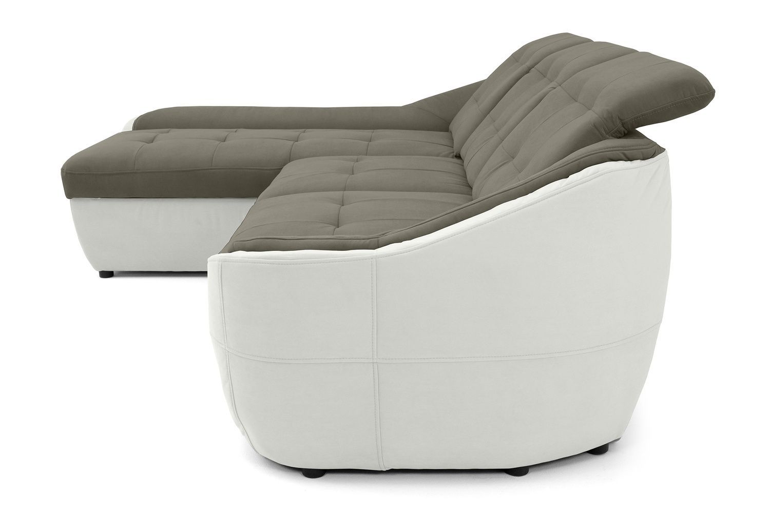 Кутовий диван Спейс АМ (270 &times; 180 см, бежевий з молочним) IMI Premium kspsAM-ll-09-01 фото