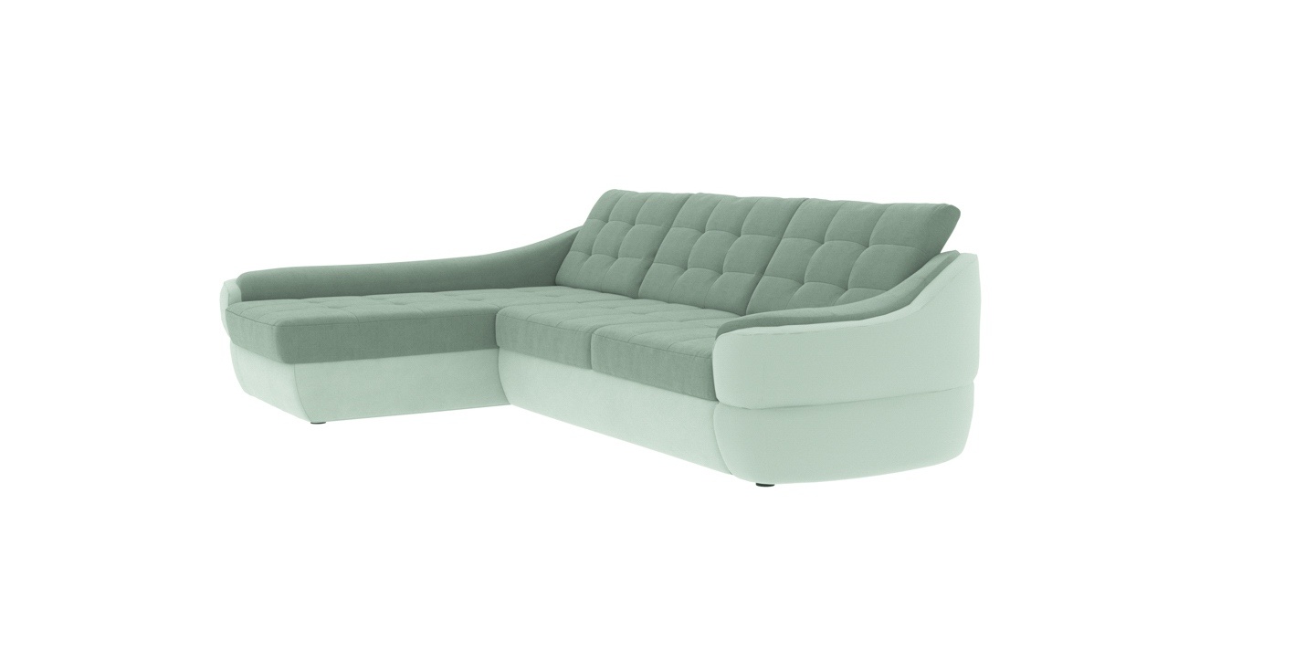 Угловой диван Спейс АМ (зеленый с светло-зеленым, 270х180 см) kspsAM-zel-szel фото