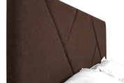 Кровать Циния 180х200 (Коричневый, рогожка, подъемный механизм, ниша) IMI tsnrg180x200kp фото 6