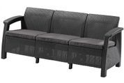 Садовый диван Мальва (182 &times; 70 см, графит) kt-dvns-crf-lv-st-mx-grf фото 1