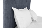 Ліжко Петунія 140х200 (Сірий, велюр, підйомний механізм, ніша) IMI ptn140x200sp фото 6