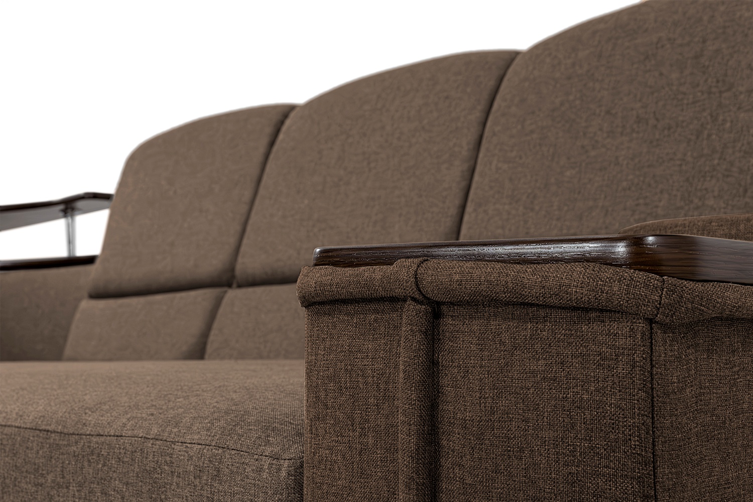Кутовий диван Меркурій (беж+кор, 255х185 см) ІМІ kmrc-sn-21-3 фото