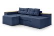 Угловой диван Домино (Синий, 245х160 см) IMI