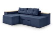 Кутовий диван Доміно (Синій, 245х160 см) ІМІ kbvr-sn-16 фото